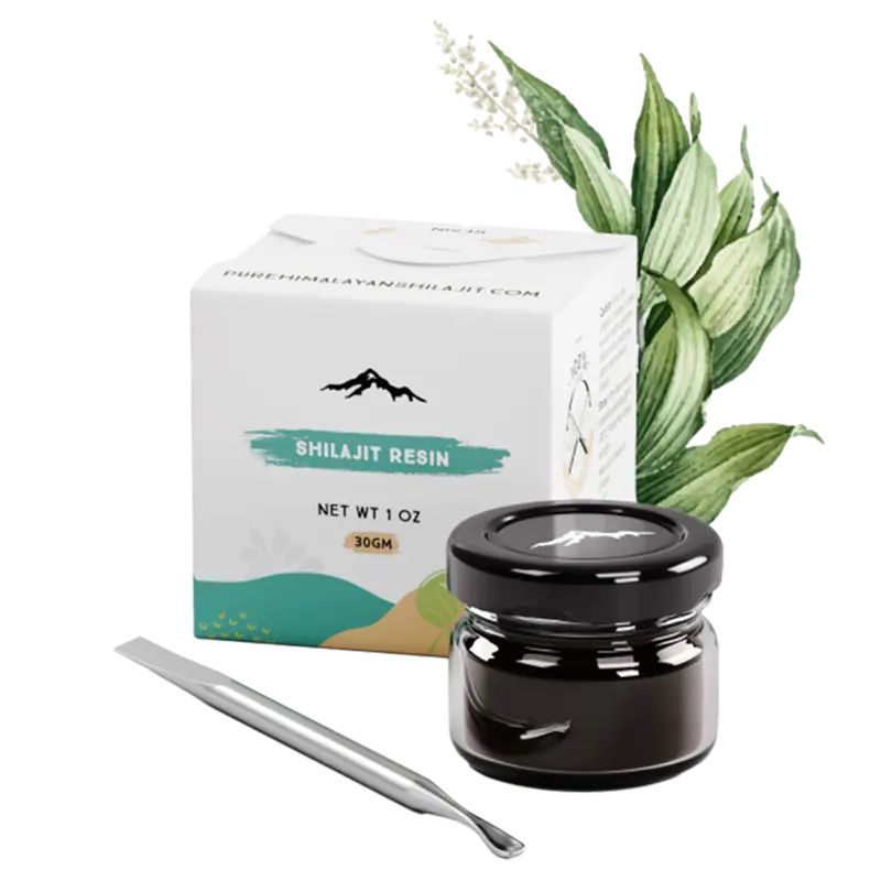 Supplément de Shilajit de l'Himalaya, Résine pure naturelle